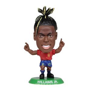 Spain Nico Williams SoccerStarz Football Figurine / Red/Blue/Green